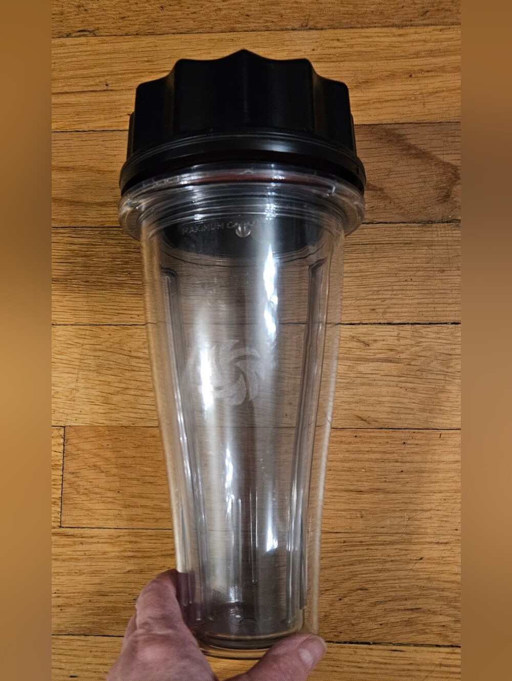 *Vitamix 20 oz Cup and Blade Base Set, Clear/Black, For Vitamix Blender 104125-1
